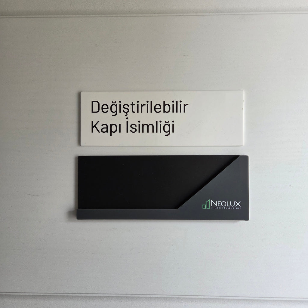 Değiştirilebilir Kapı İsimliği