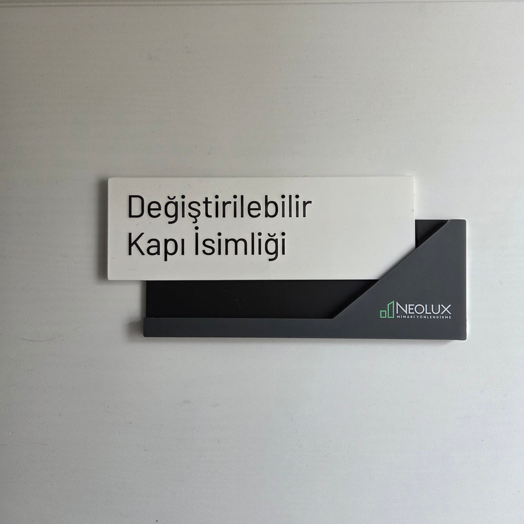 Değiştirilebilir Kapı İsimliği