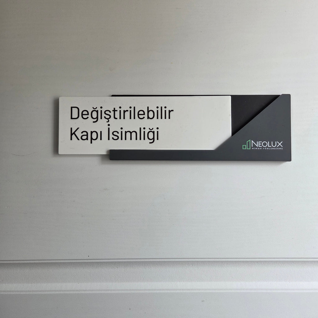 Değiştirilebilir Kapı İsimliği