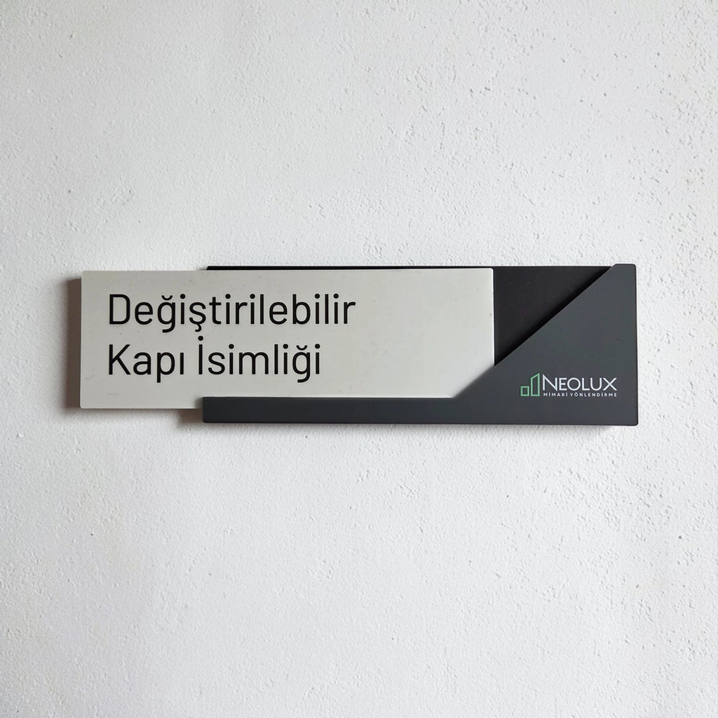 Değiştirilebilir Kapı İsimliği